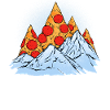 Pizza Berg Geschenk
