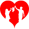 Family with heart