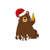 Ours de noel