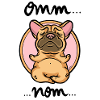 Omm nom Frenchie