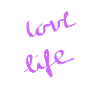Love Life T-shirt Women Men