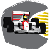 Senna Formula Race Car