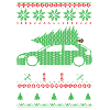 Pull moche de Noël