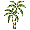 Palm Tree / Tattoo Style / DD /