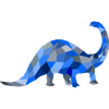 Blue dinosaur