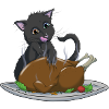 Hungry kitten
