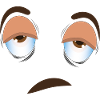 tired eyes
