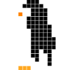 Pixel Penguin – Retro Animal Design