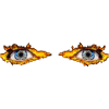 Fire eyes explosion