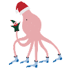 Octopus and gnome