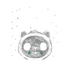 Creepy Halloween Cat Spooktober