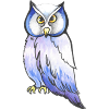 blue owl animal