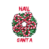 Hail Santa Noël cadeau sucre