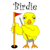 Birdie Golfer Chick