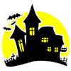 Maison d'Halloween Maison hantée