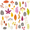 Autumn Fall Woodland Art