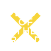 EndofRoad X Yellow Graphic