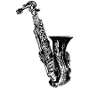 saxophone noir