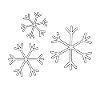 snowflakes