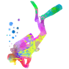 Diver motif