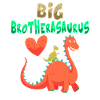Big Brotherasaurus Dinosaure Grand Frère