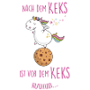 Nach dem Keks Einhorn