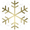 golden snowflake