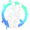 Peace Peace Sign 60s World Peace Gift