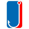 fishing hook fishing logo