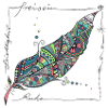 Feder bunt