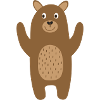 Teddy bear joy happy