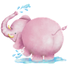Pink elephant