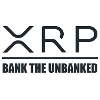 Logo XRP bitcoin disant banque de cadeaux