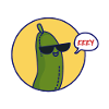Concombre végétalien