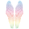 Long Rainbow Wings