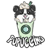 Hund Kaffe Cappuccino