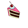 Lustige Sahneschnitte Motiv