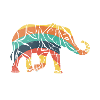 Désert d'éléphant d'Afrique