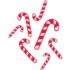 Candy cane christmas