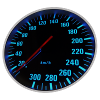 Blue Speedmeter, Tacho - Design