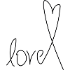 "love" heart gift idea