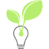 green energy lamp