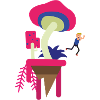 Mushroom island