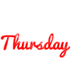 Thursday