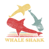 Whale shark retro