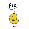 Beep! Cute Chick Cartoon Design