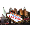 Las Vegas Famous Shield Skyline