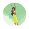 Oriental belly dance