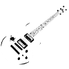 Instrument de musique de guitare
