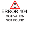 404 Error motivation